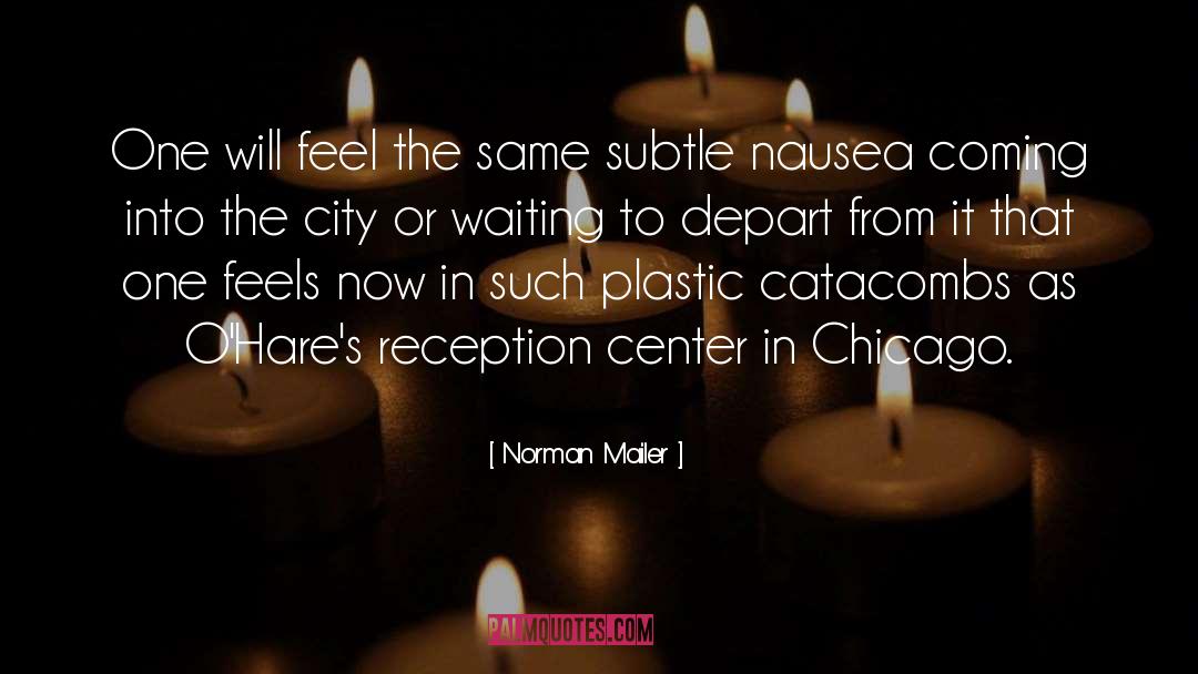 Carnivalesque Chicago quotes by Norman Mailer