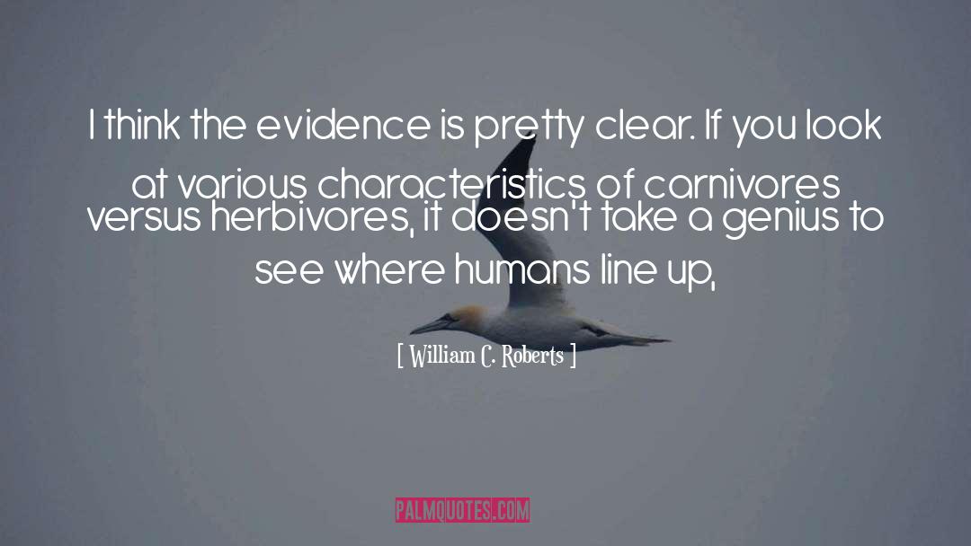 Carnivores quotes by William C. Roberts