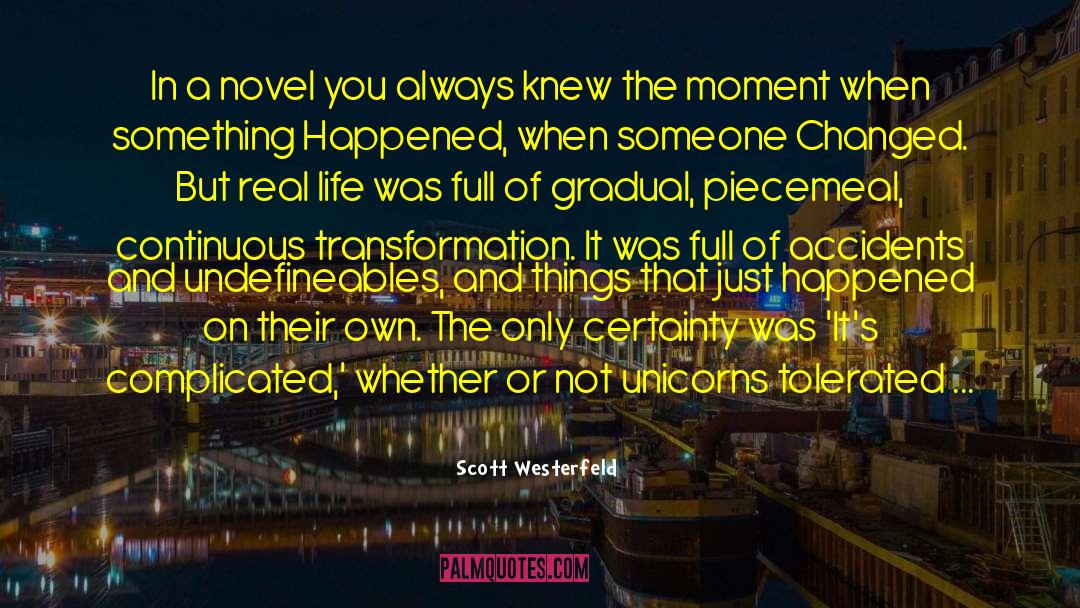 Carnivorous Unicorns quotes by Scott Westerfeld