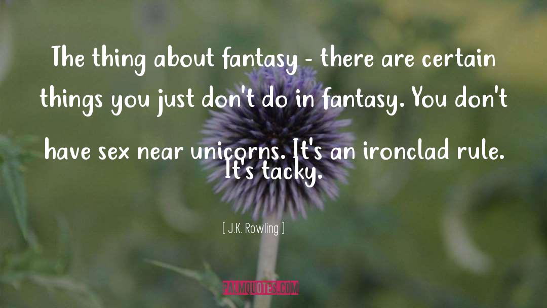 Carnivorous Unicorns quotes by J.K. Rowling