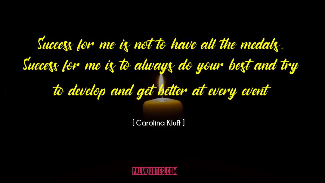 Carolina Marin quotes by Carolina Kluft