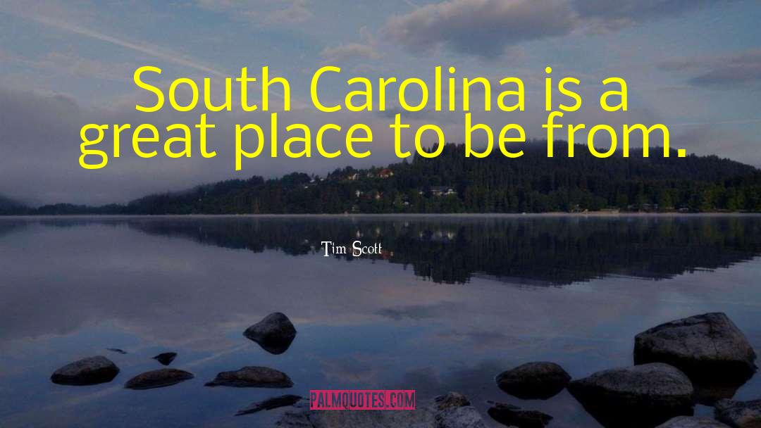 Carolina quotes by Tim Scott