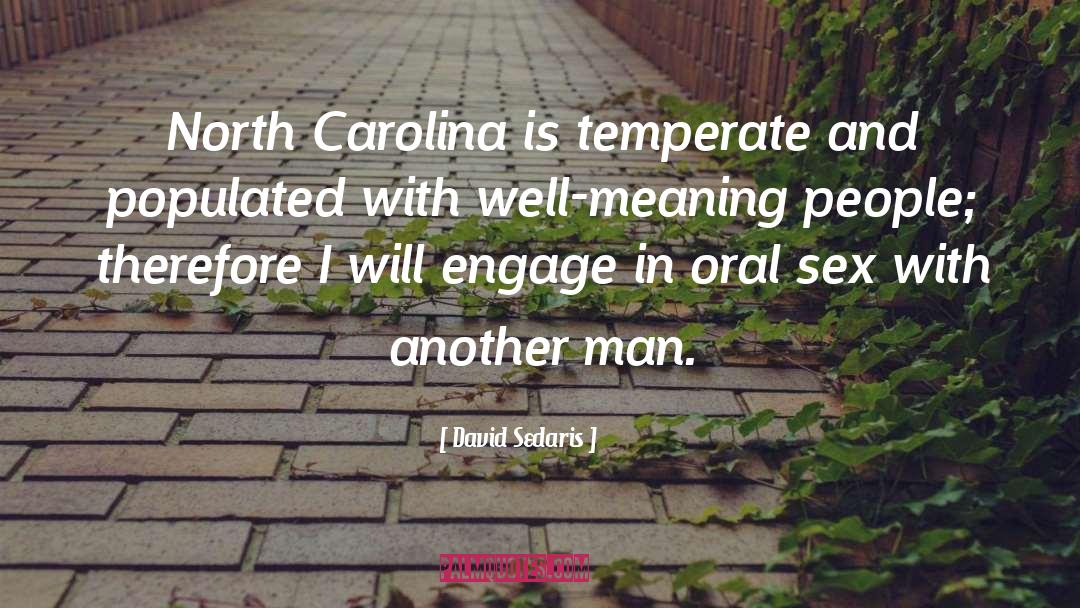 Carolina quotes by David Sedaris