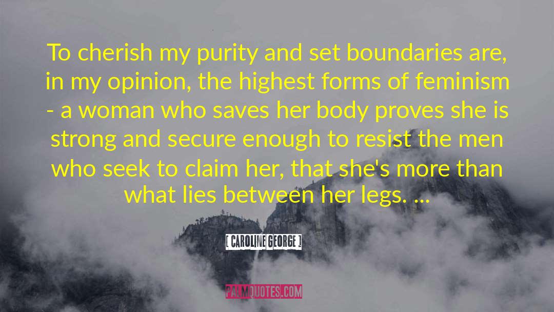 Caroline Sebastian quotes by Caroline George