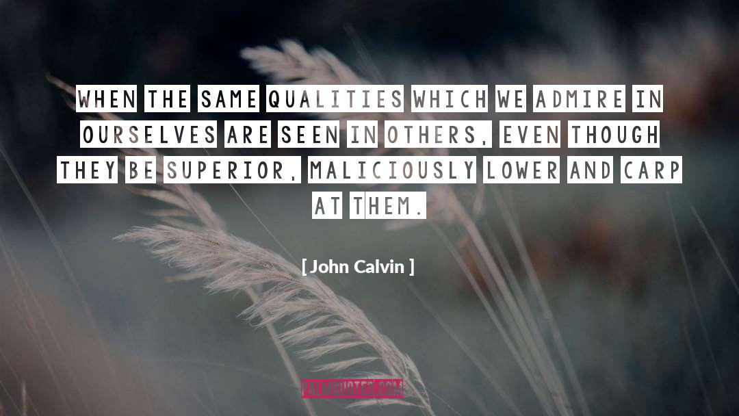 Carp quotes by John Calvin