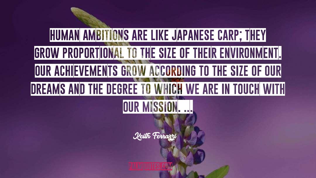 Carp quotes by Keith Ferrazzi