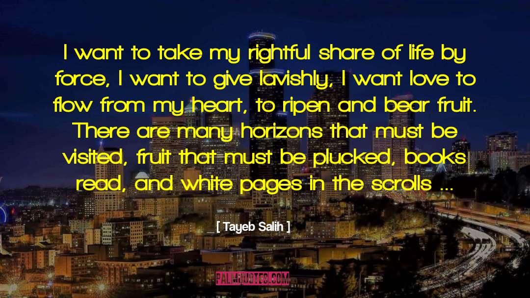 Carpe Diam quotes by Tayeb Salih