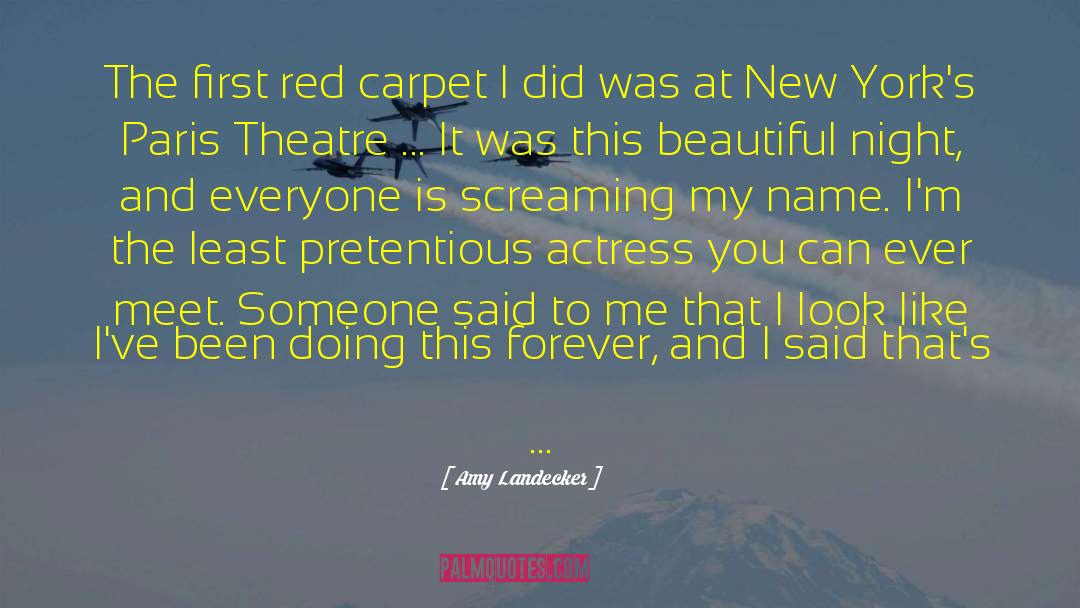 Carpet quotes by Amy Landecker