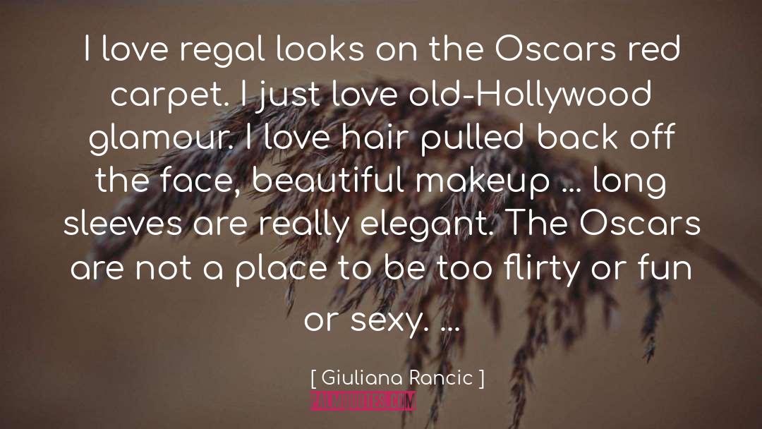 Carpet quotes by Giuliana Rancic