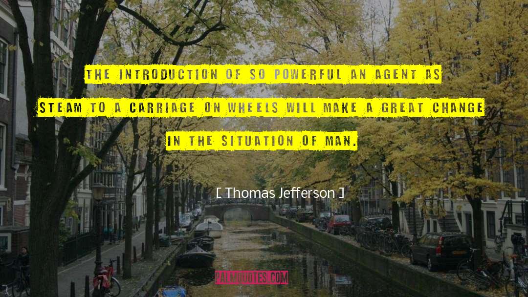 Carriage quotes by Thomas Jefferson