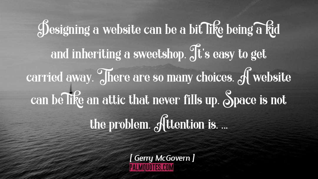 Carried Away quotes by Gerry McGovern