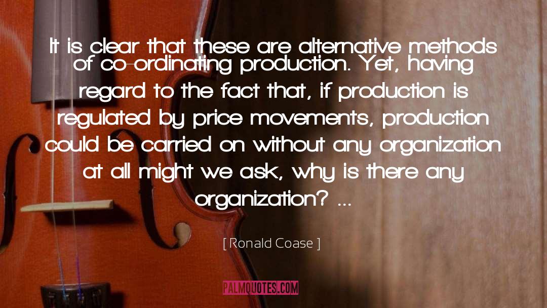 Carried quotes by Ronald Coase