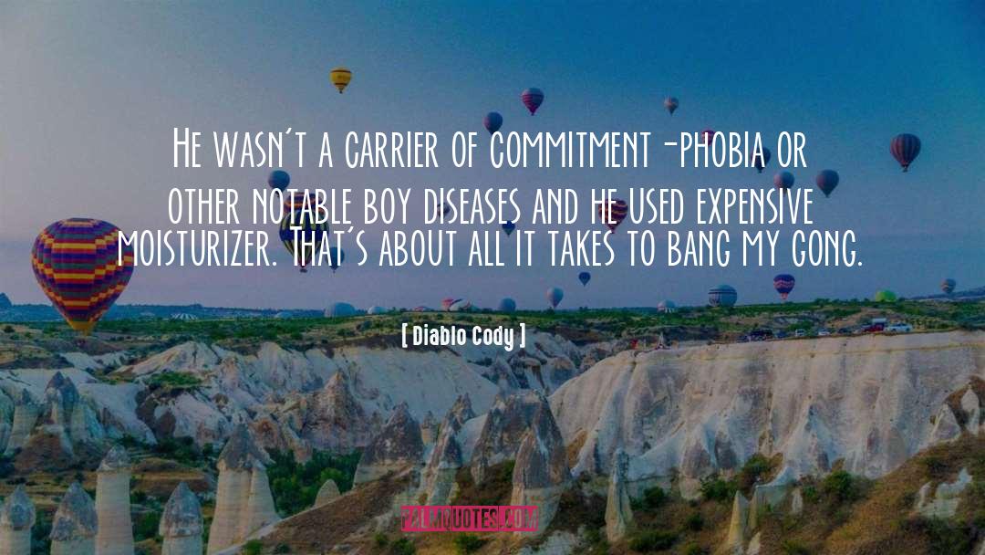 Carrier quotes by Diablo Cody