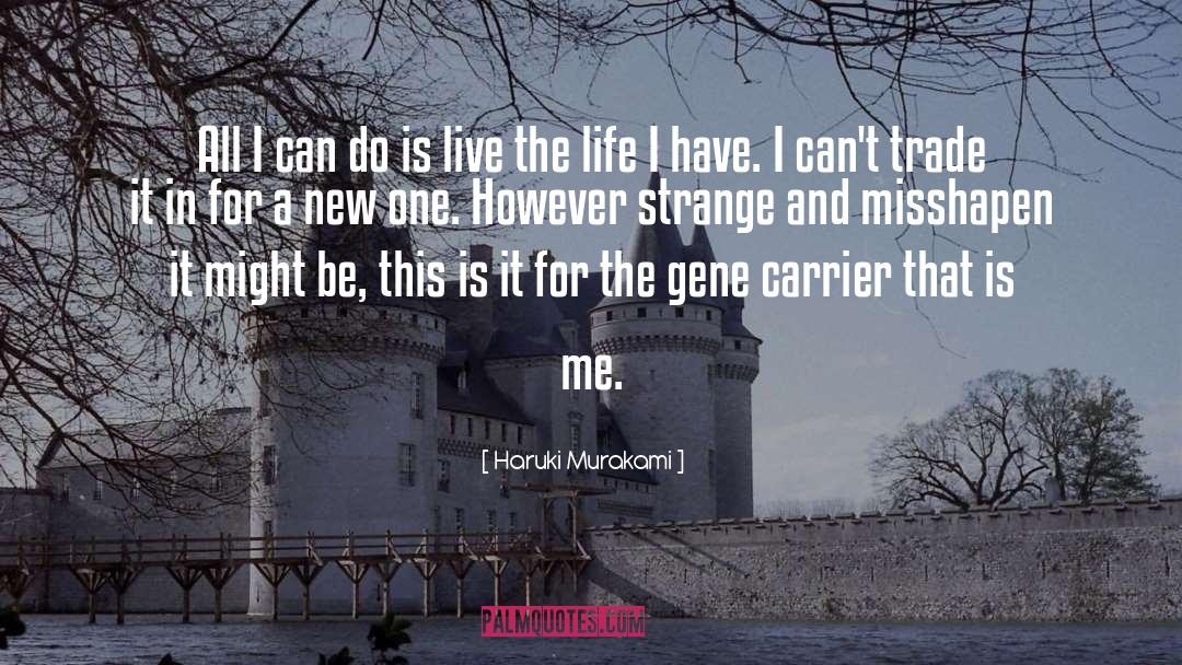 Carrier quotes by Haruki Murakami