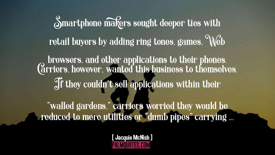 Carriers quotes by Jacquie McNish