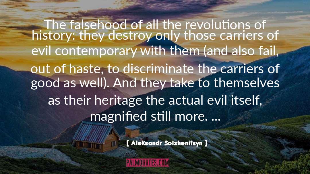 Carriers quotes by Aleksandr Solzhenitsyn