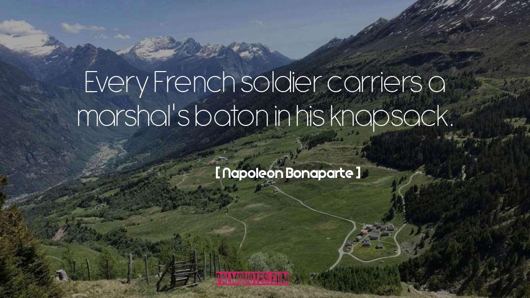 Carriers quotes by Napoleon Bonaparte