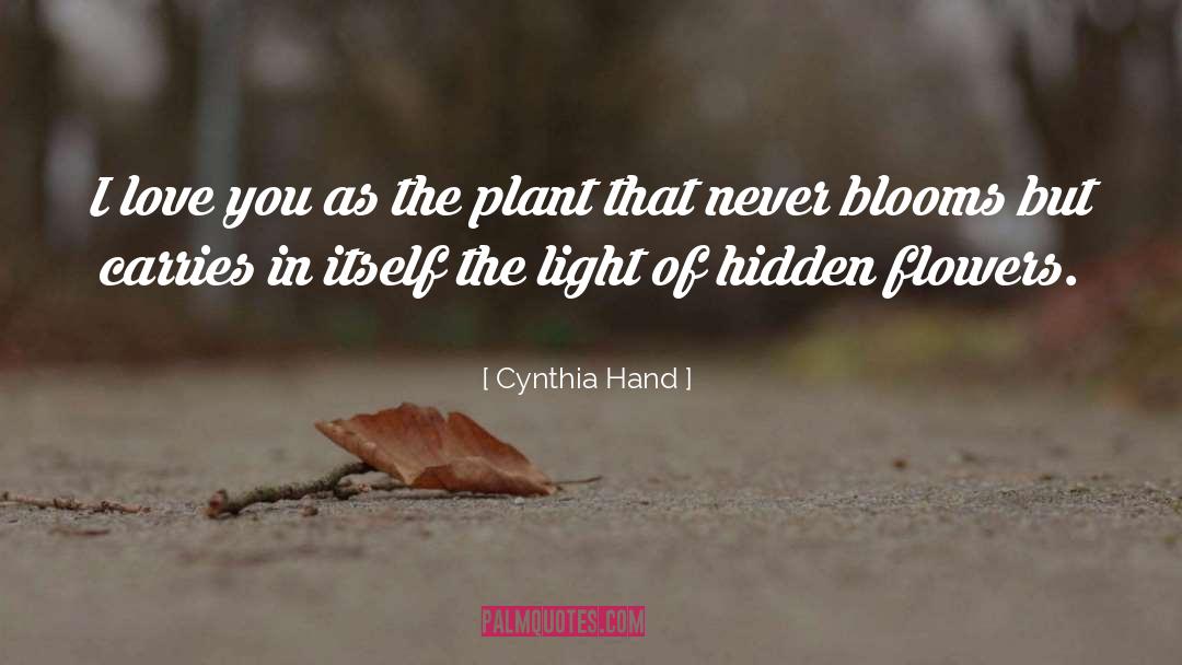 Carries quotes by Cynthia Hand