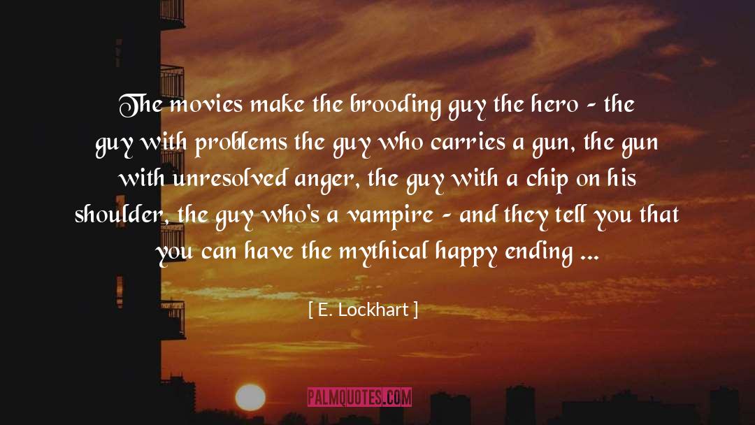 Carries quotes by E. Lockhart