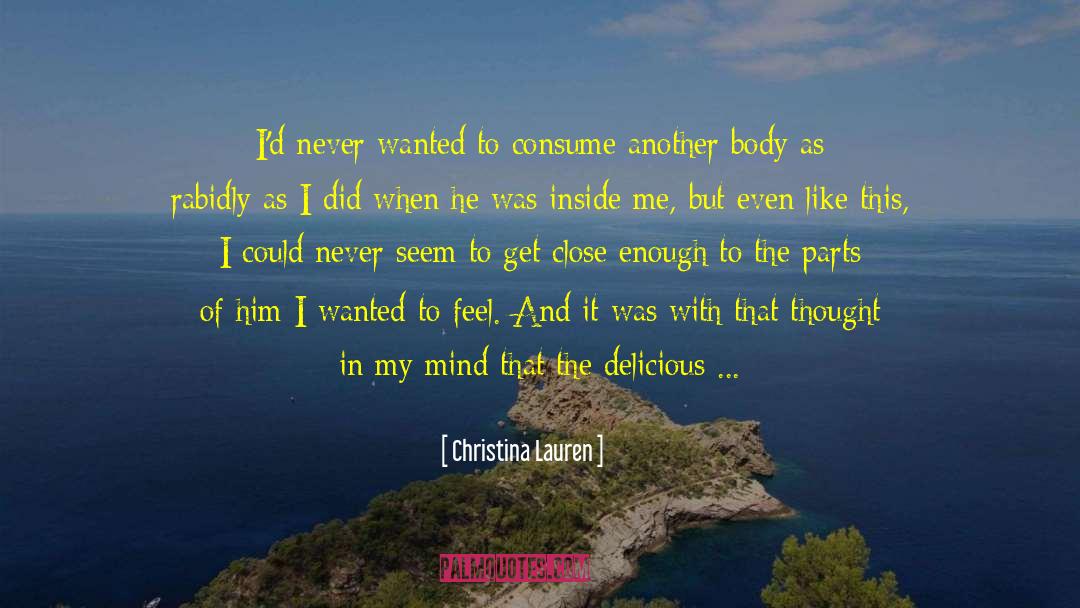 Carries The Weight On His Shoulders quotes by Christina Lauren