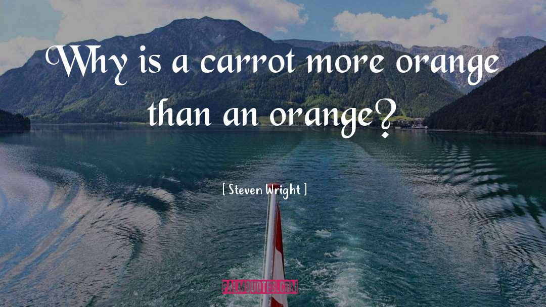 Carrot Cake quotes by Steven Wright