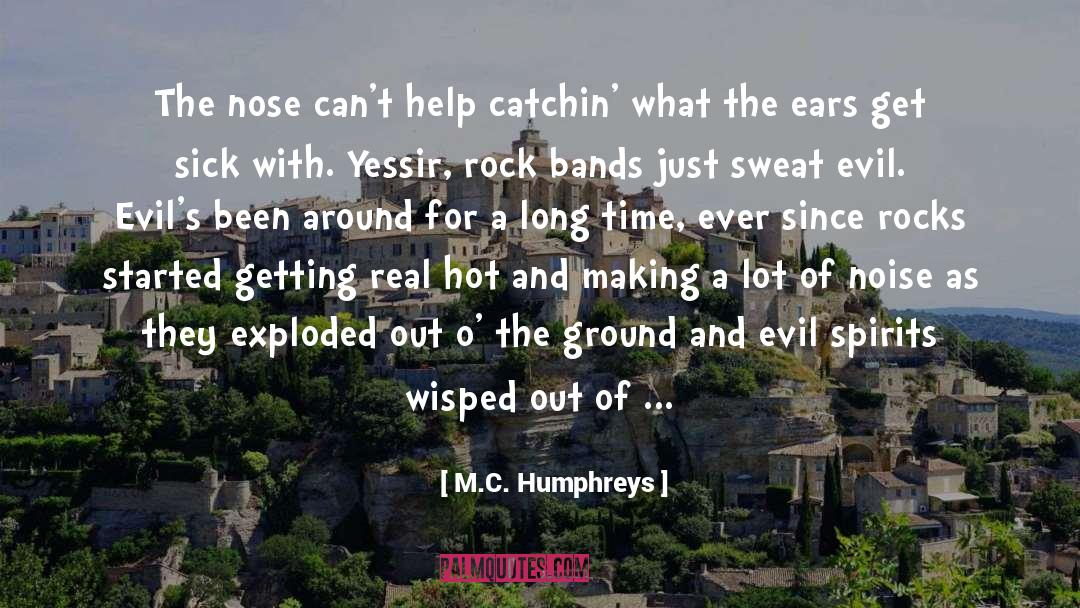 Carry A Rock With You quotes by M.C. Humphreys