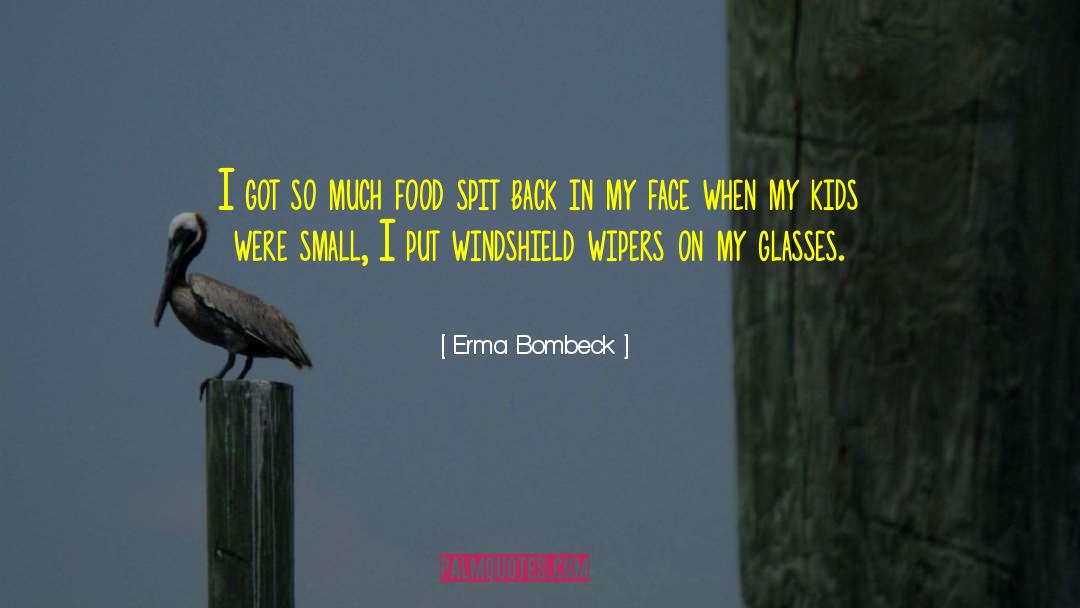 Carry On My Back quotes by Erma Bombeck
