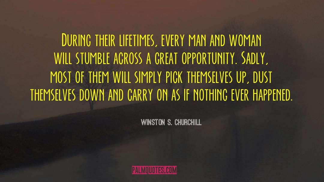Carry On Warrior quotes by Winston S. Churchill