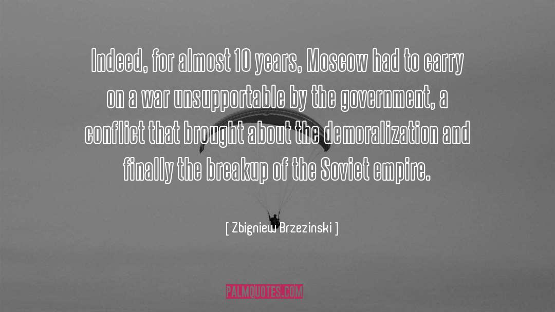 Carry On Warrior quotes by Zbigniew Brzezinski