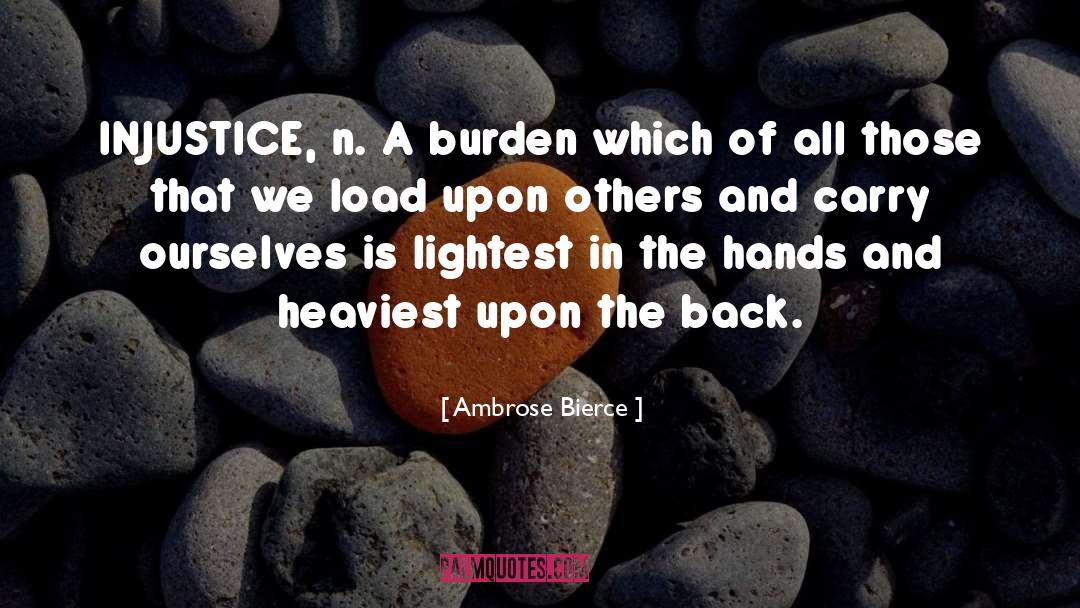 Carry quotes by Ambrose Bierce