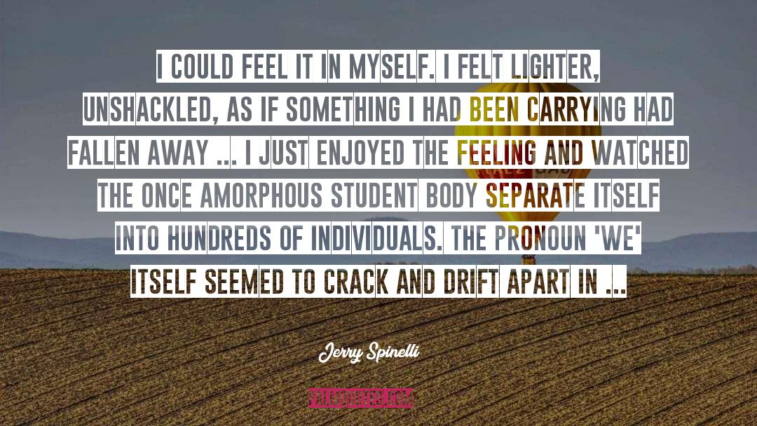 Carrying Guns quotes by Jerry Spinelli