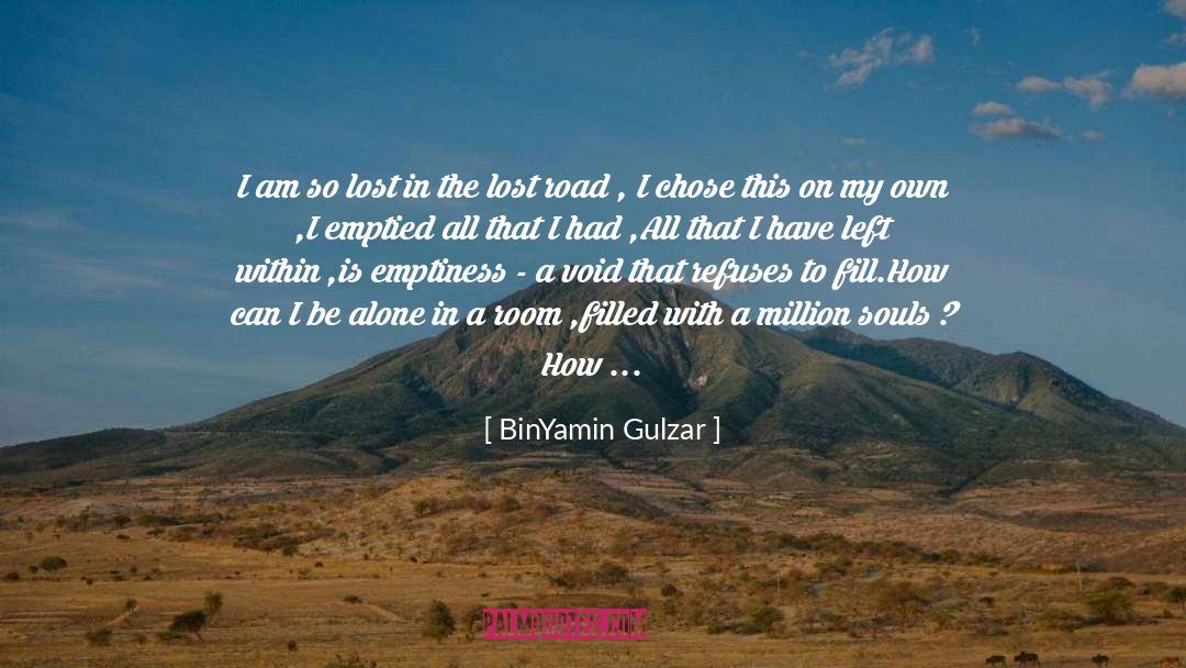 Carrying On quotes by BinYamin Gulzar