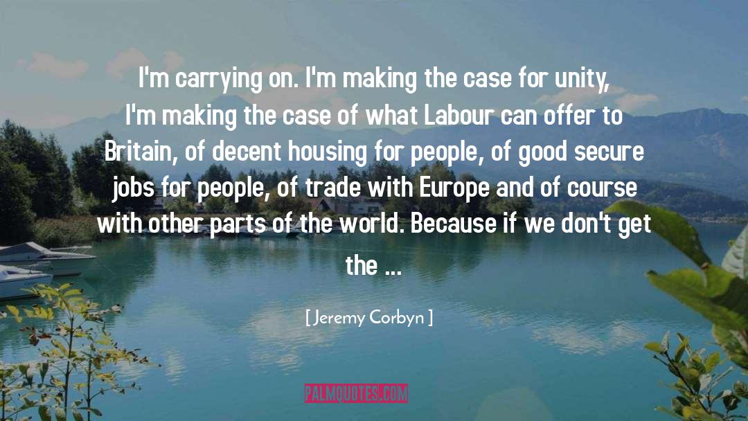 Carrying quotes by Jeremy Corbyn