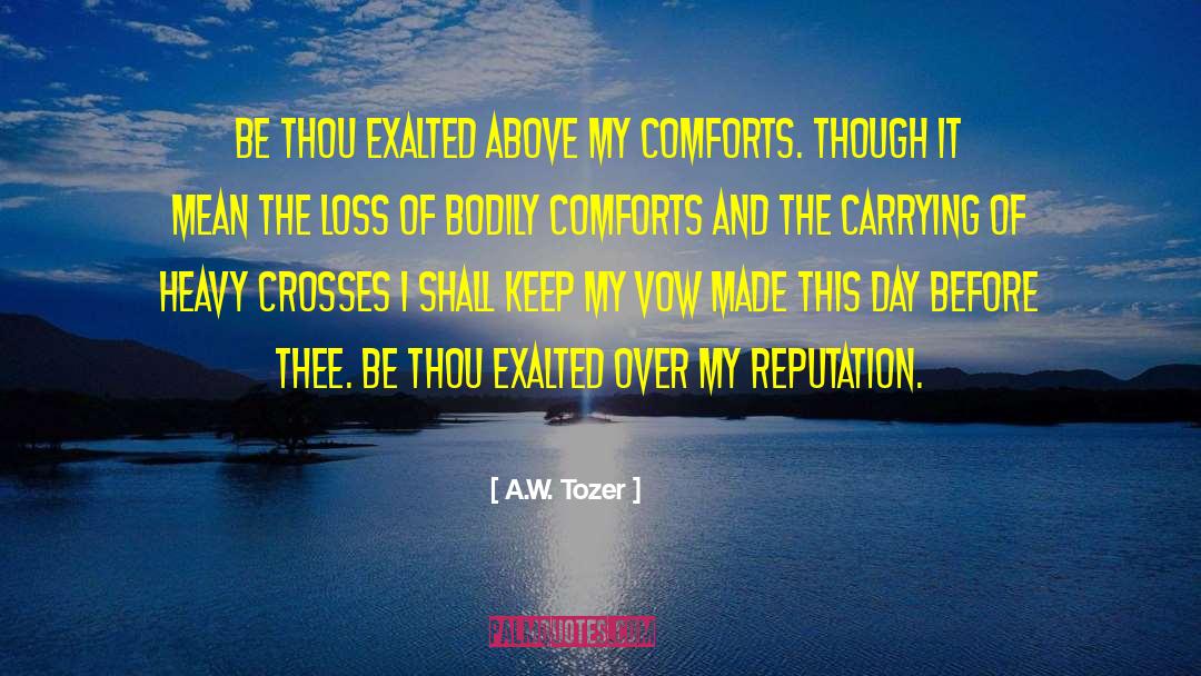 Carrying You quotes by A.W. Tozer