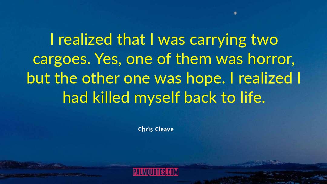 Carrying You quotes by Chris Cleave