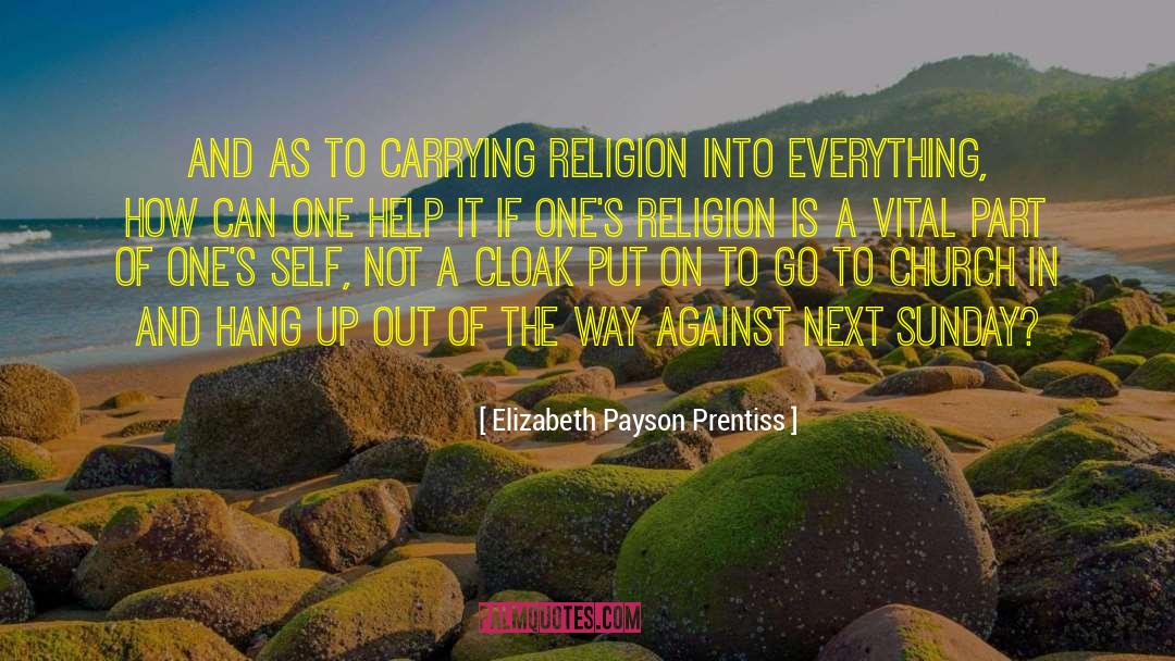 Carrying You quotes by Elizabeth Payson Prentiss