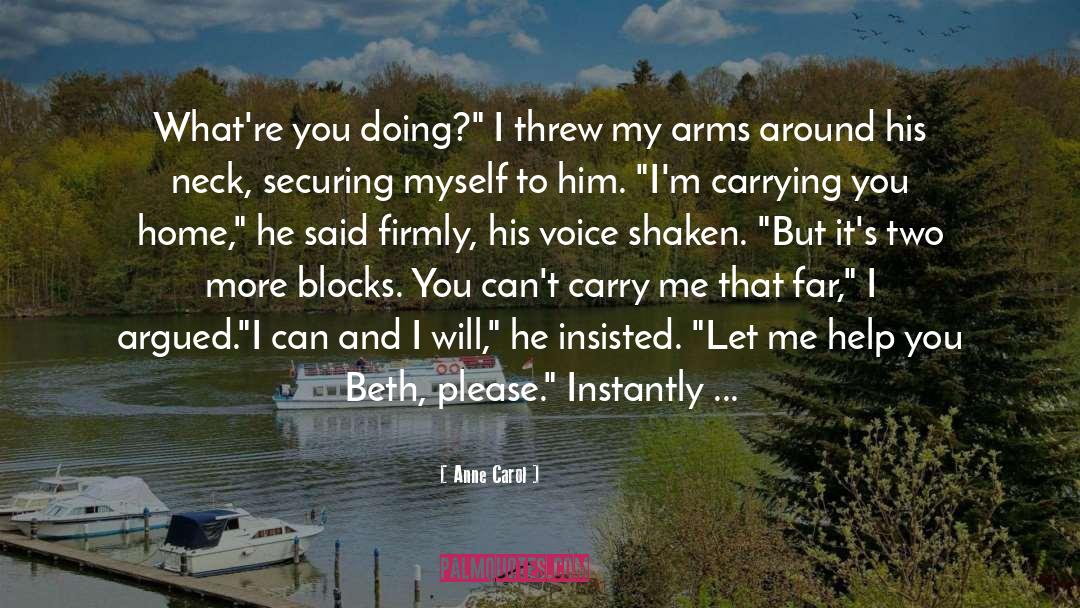 Carrying You quotes by Anne Carol