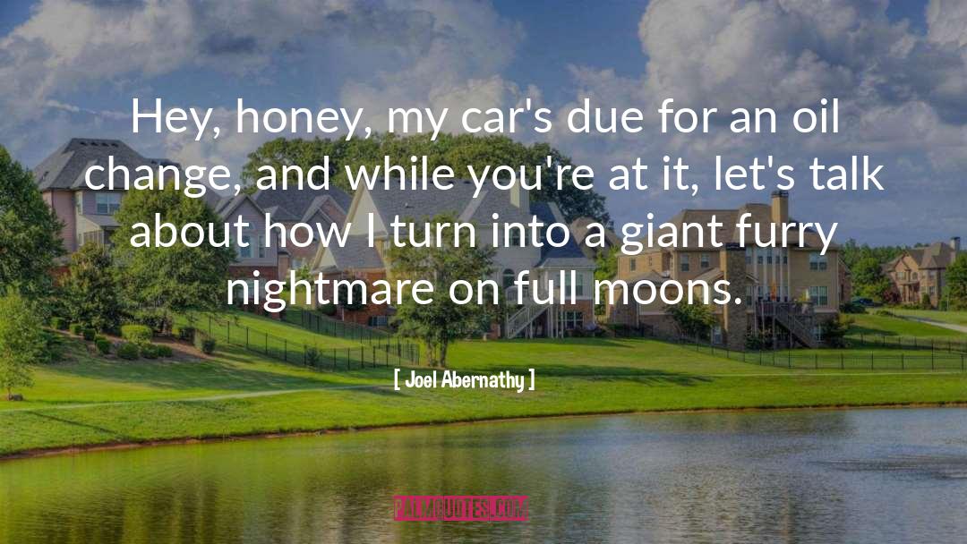 Cars quotes by Joel Abernathy