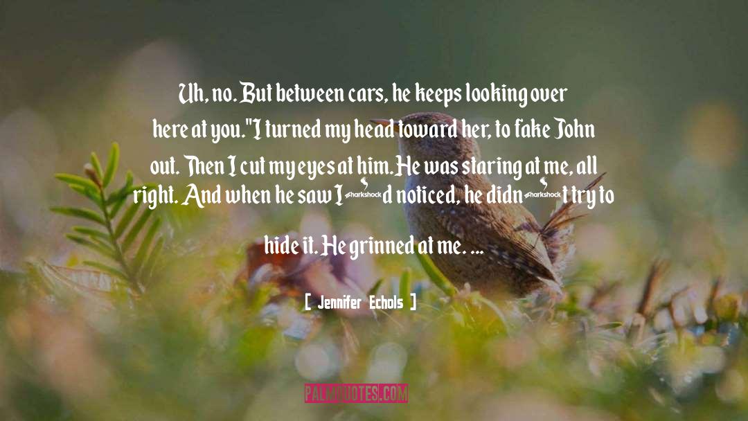Cars quotes by Jennifer Echols