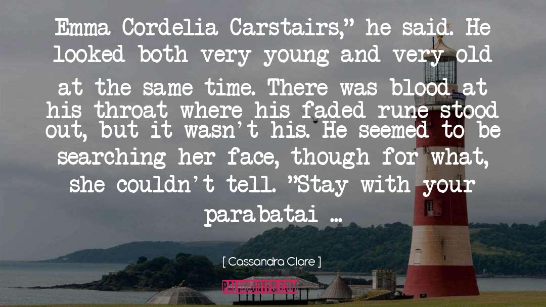 Carstairs quotes by Cassandra Clare