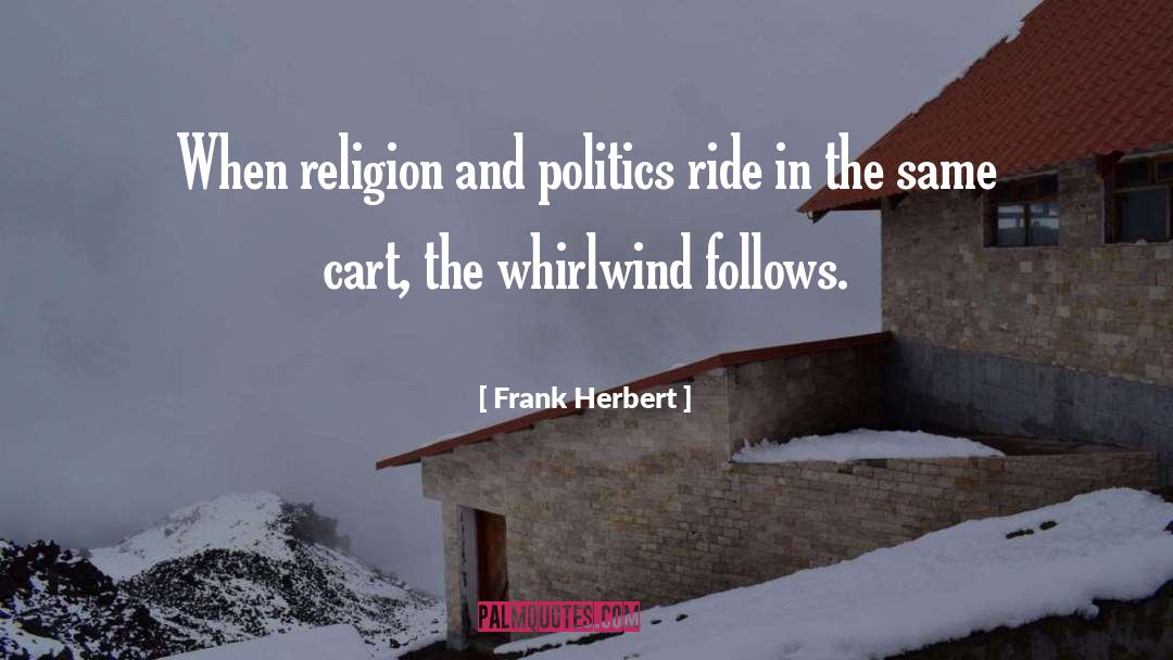 Cart quotes by Frank Herbert