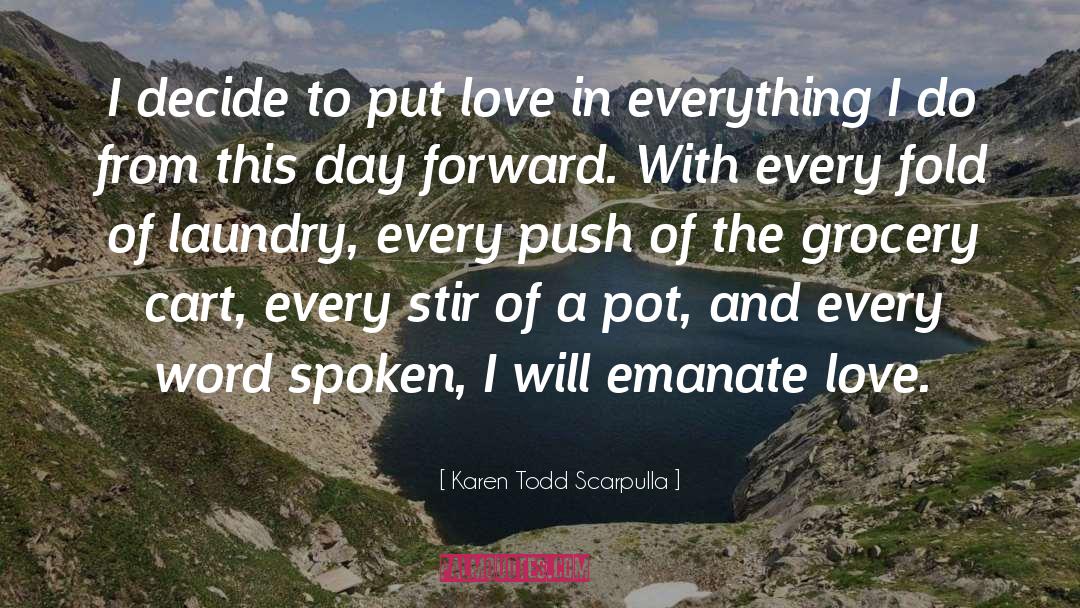 Cart quotes by Karen Todd Scarpulla