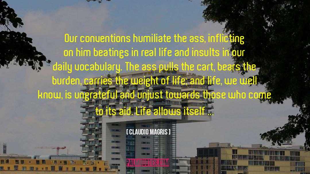 Cart quotes by Claudio Magris