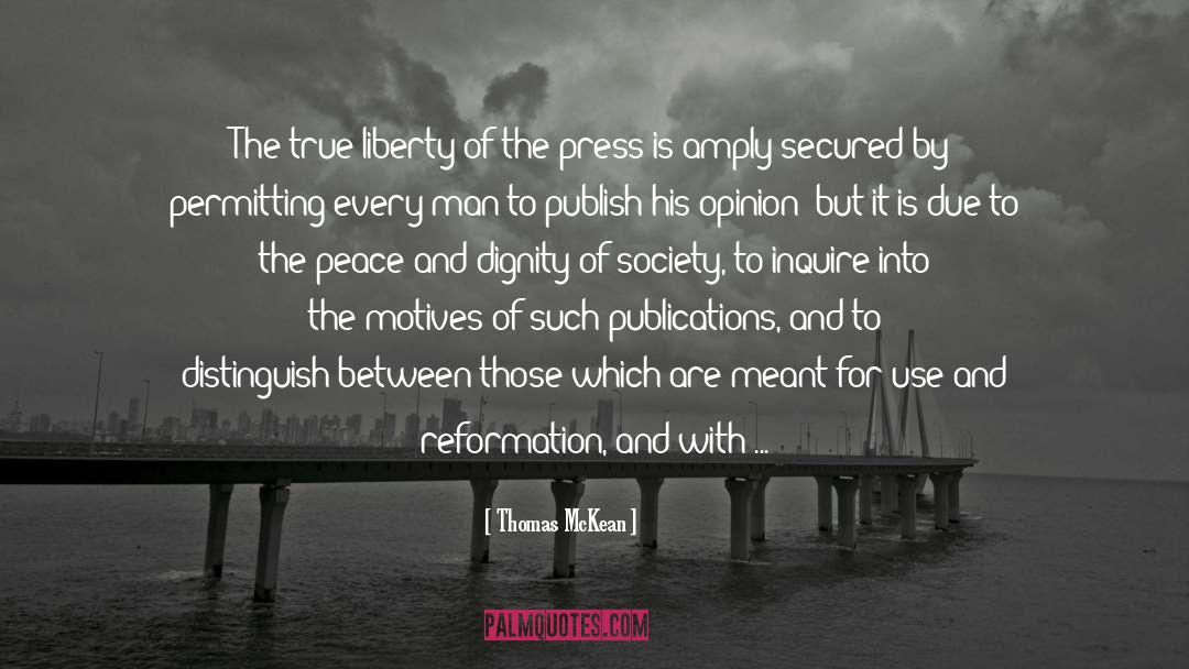 Cartel Publications quotes by Thomas McKean