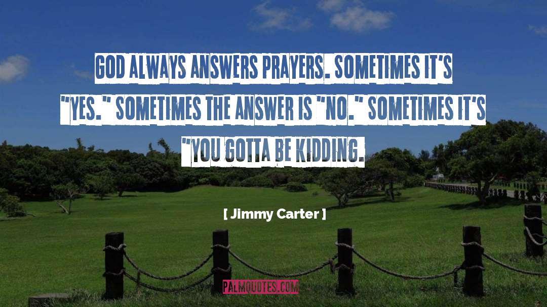 Carter Blackwood quotes by Jimmy Carter