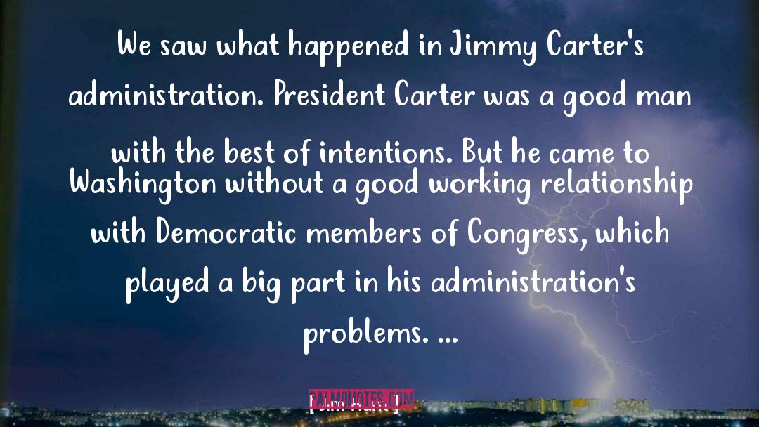 Carter quotes by Jim Hunt