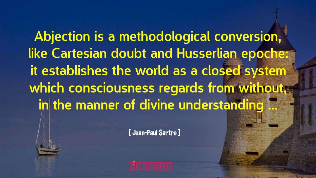 Cartesian quotes by Jean-Paul Sartre