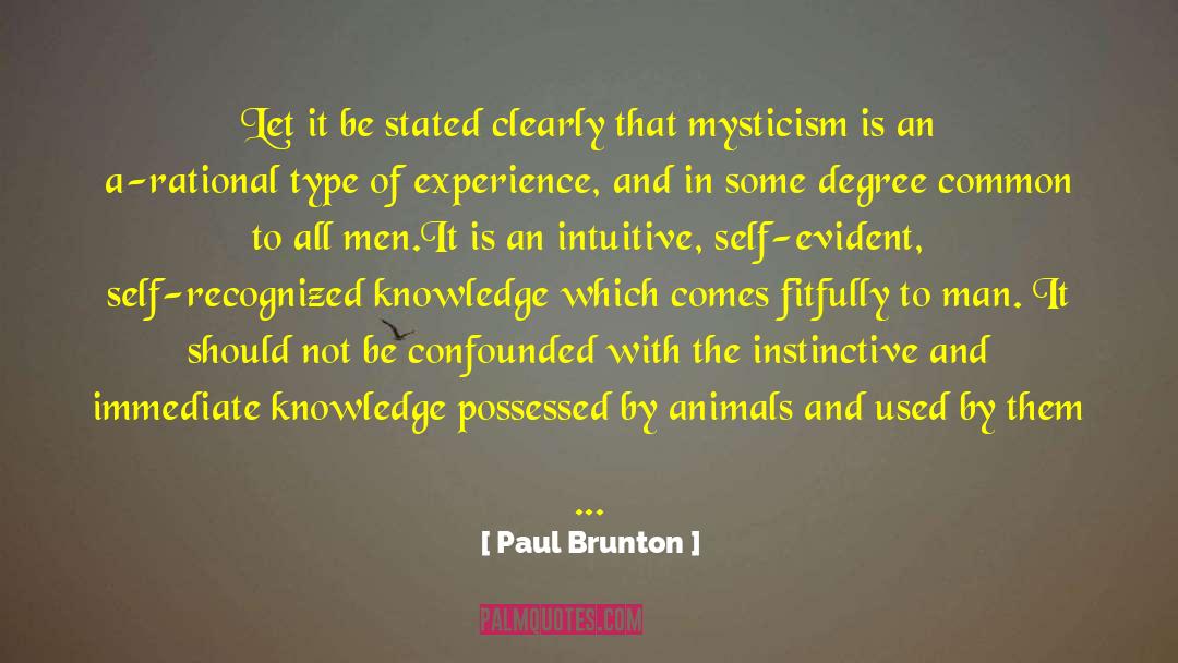 Cartesian Rationalism quotes by Paul Brunton