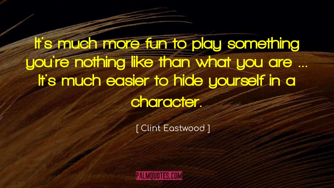 Cartoon Character quotes by Clint Eastwood