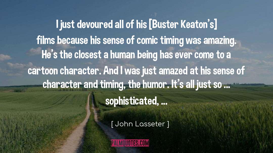 Cartoon Character quotes by John Lasseter